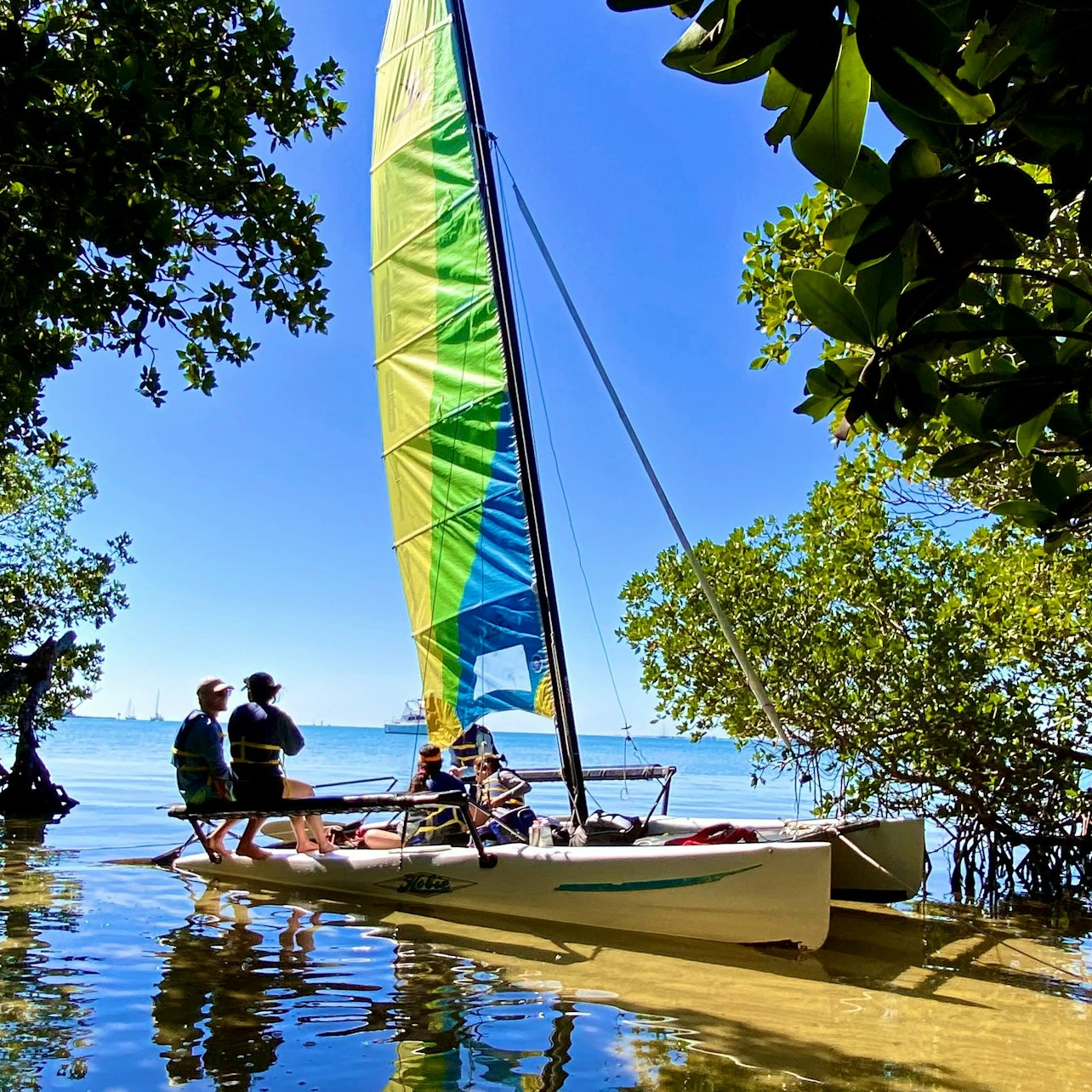 Miami Biscayne Bay: Intimate Eco-Sailing Adventure + Snorkeling - Photo 1 of 9